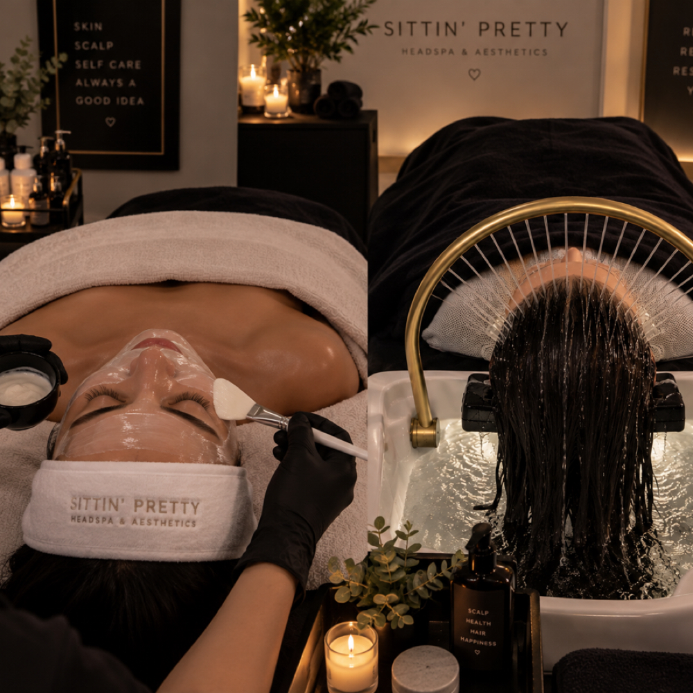 LEVEL UP HEADSPA at Sittin’ Pretty Headspa & Aesthetics in Corpus Christi, TX