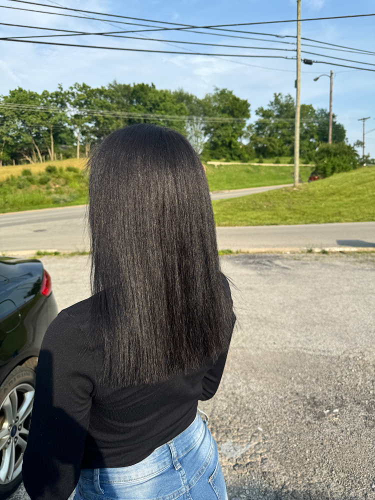 Lovely Silk Press at Lovely By Lex💕 in Danville, KY