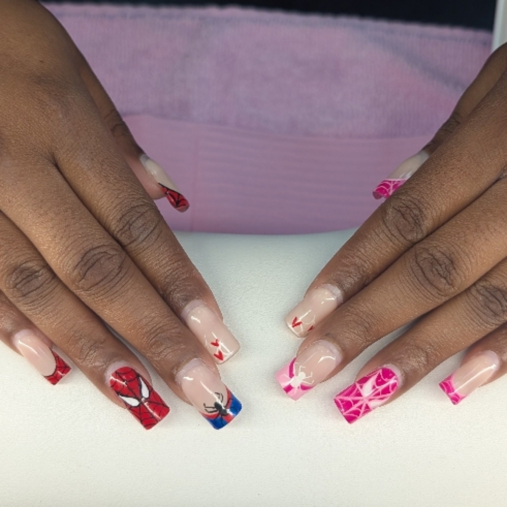 Soft Gel Extension Fill at SG Stylez Hair Salon in Wills Point, TX