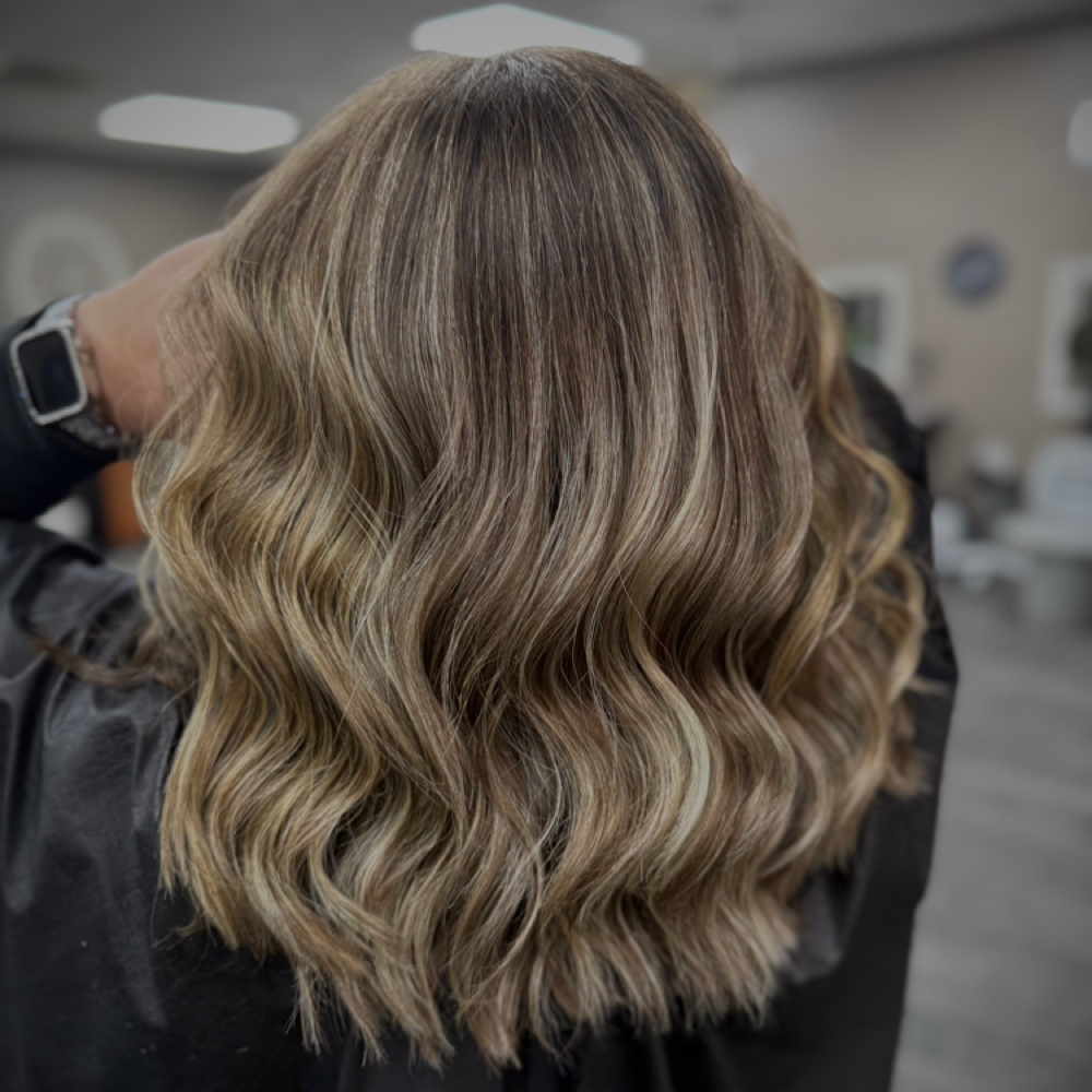 Root Tap + Highlight at Jessica Settles Hair Co. in Muskogee, OK