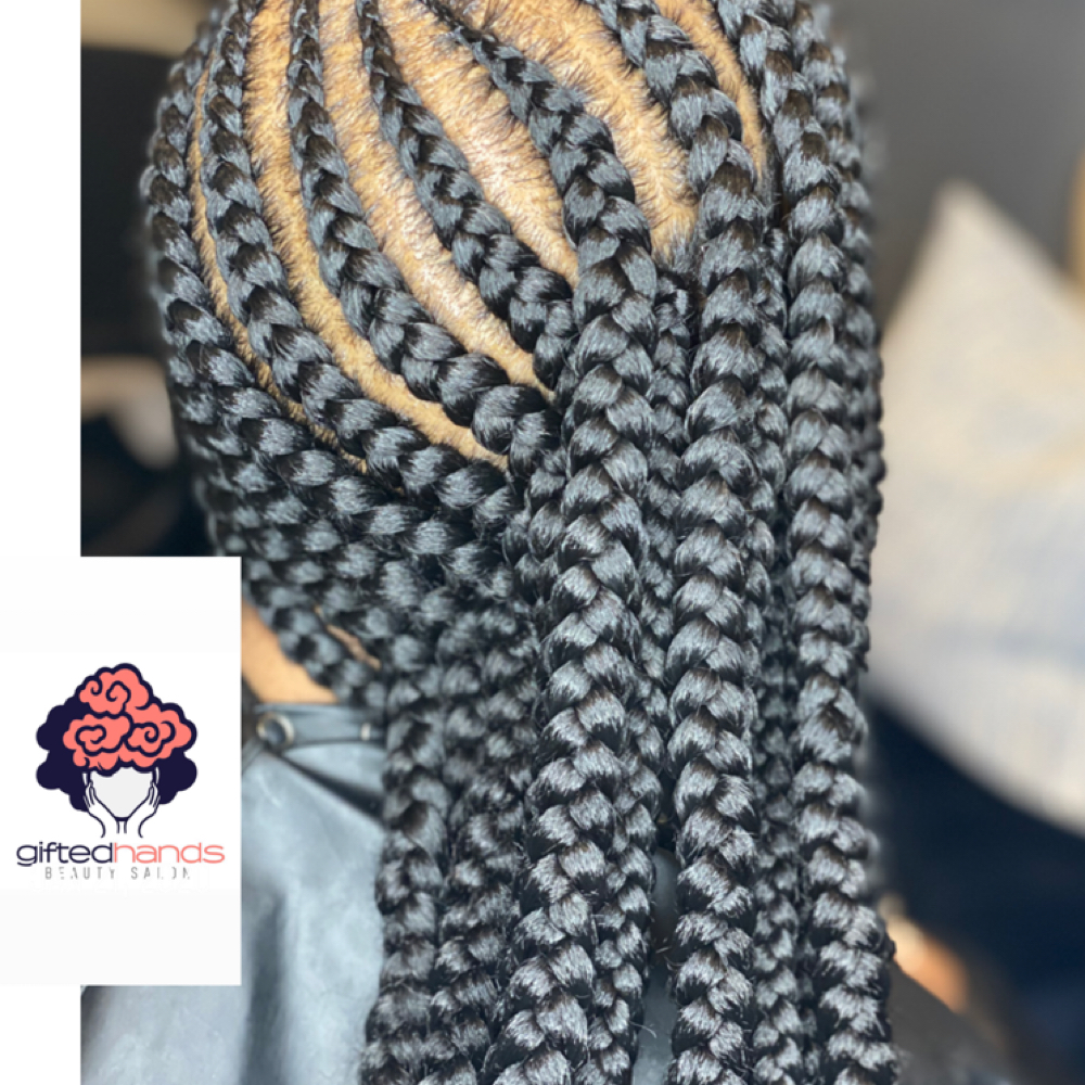 Feed In Braids at Gifted Hands Beauty Salon in Buffalo, NY