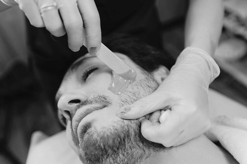 Men's Facial Cheeks Wax