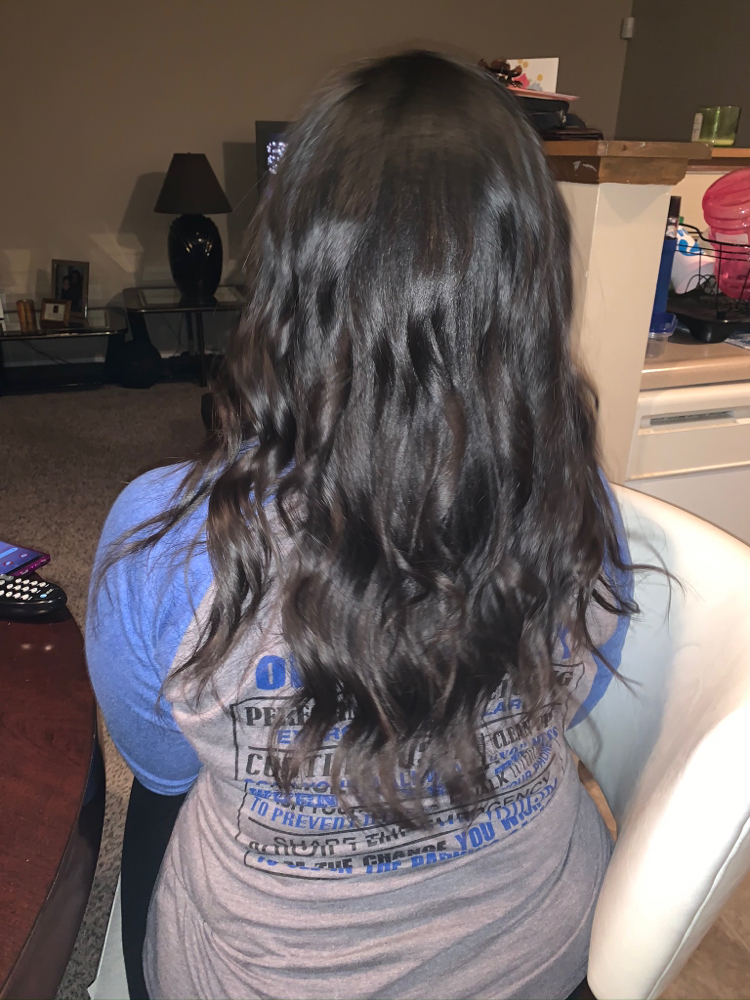 Shampoo , Silk Press/style