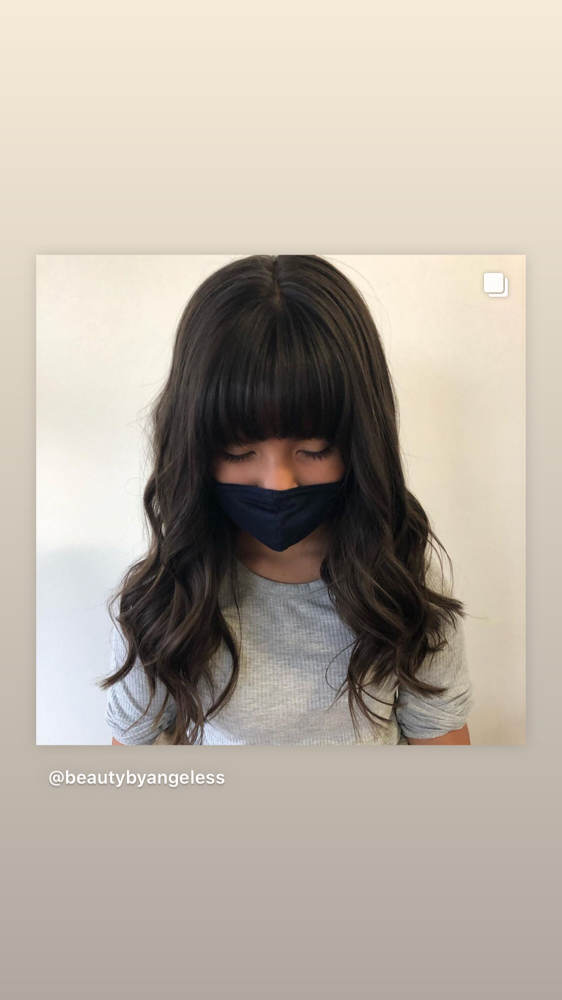 Girls Cut at Beauty By Angeles in Gurnee, IL