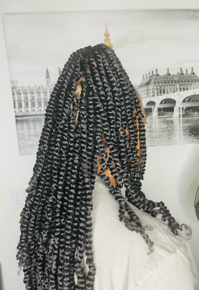Passion Twist (medium) at Royalty Braids And Weave LLC in Melbourne, FL