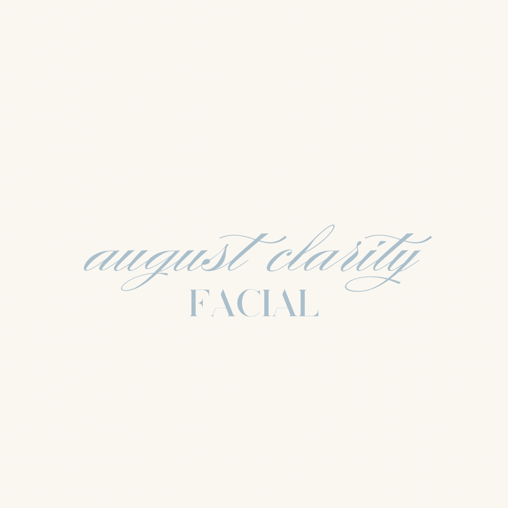 august clarity facial