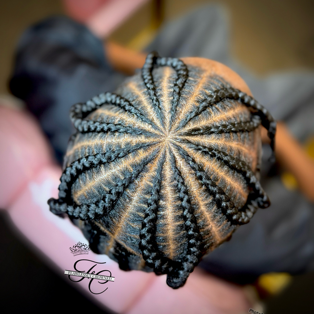 Kamikaze Braids at Flawlessly Crowned Beauty Salon in Chesapeake, VA