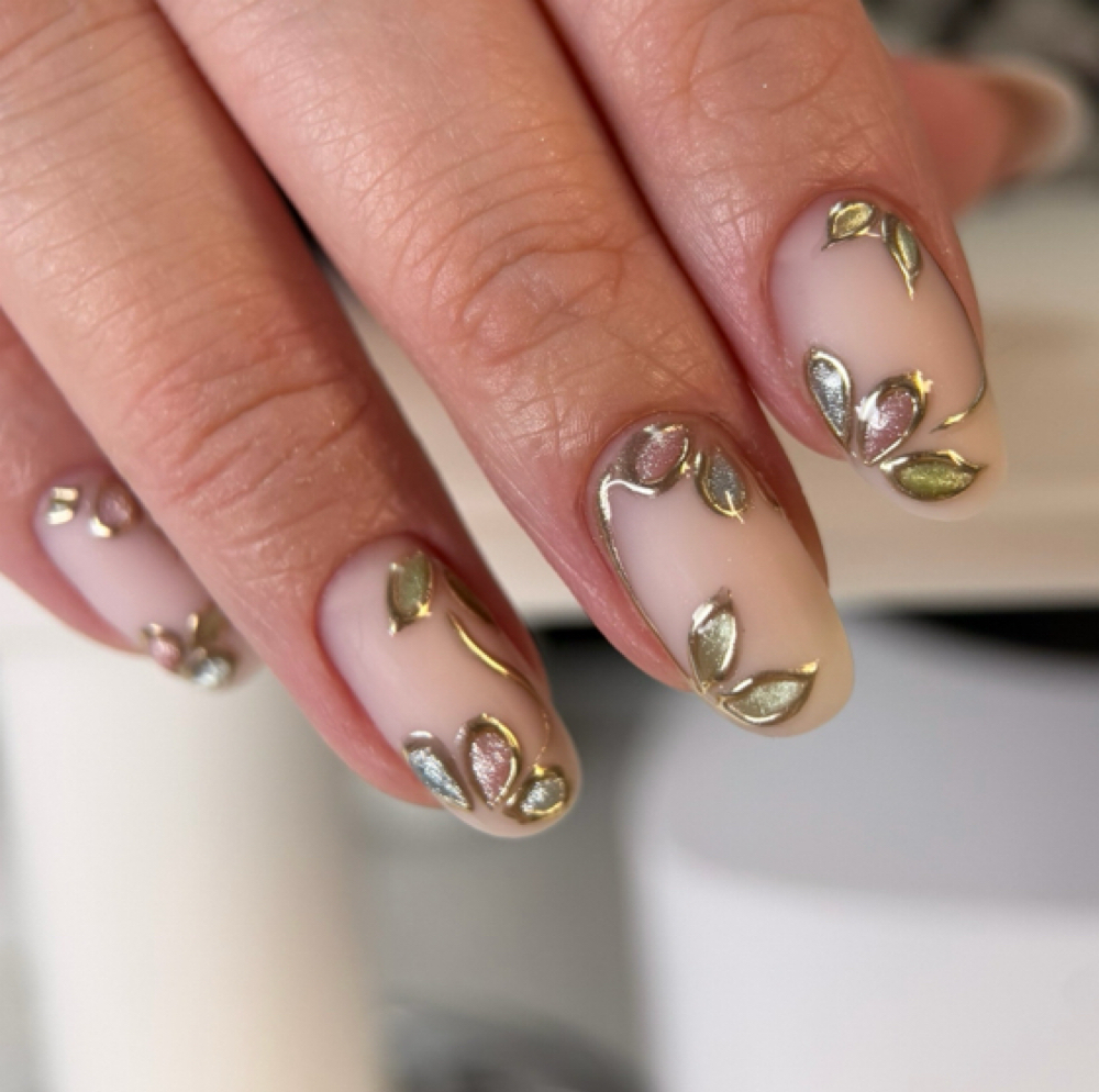 Design at Delcy nail atelier in Milwaukee, WI