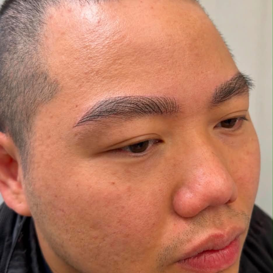MEN NANO HAIRSTROKE EYEBROWS at OPALITE NAILS & SPA in Charlotte, NC