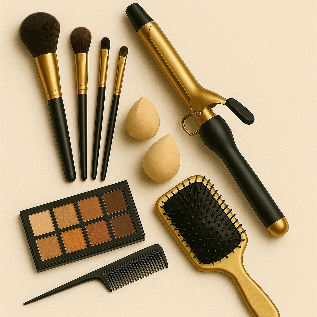 Full Glam Hair And Makeup