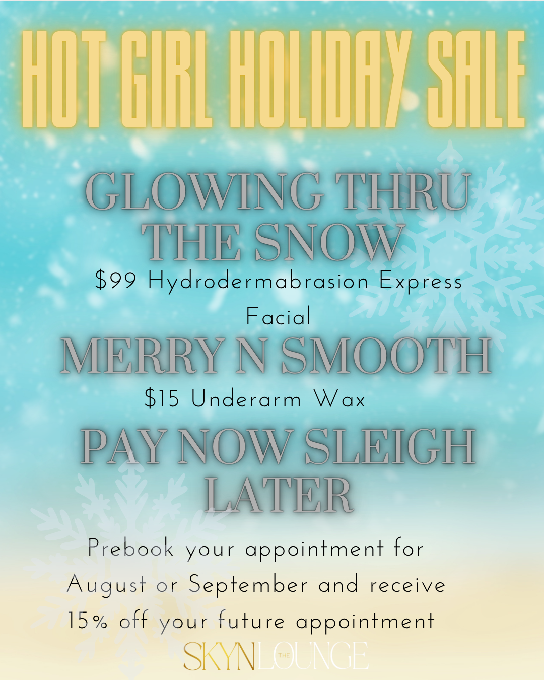 $99 Express Hydroderm Facial