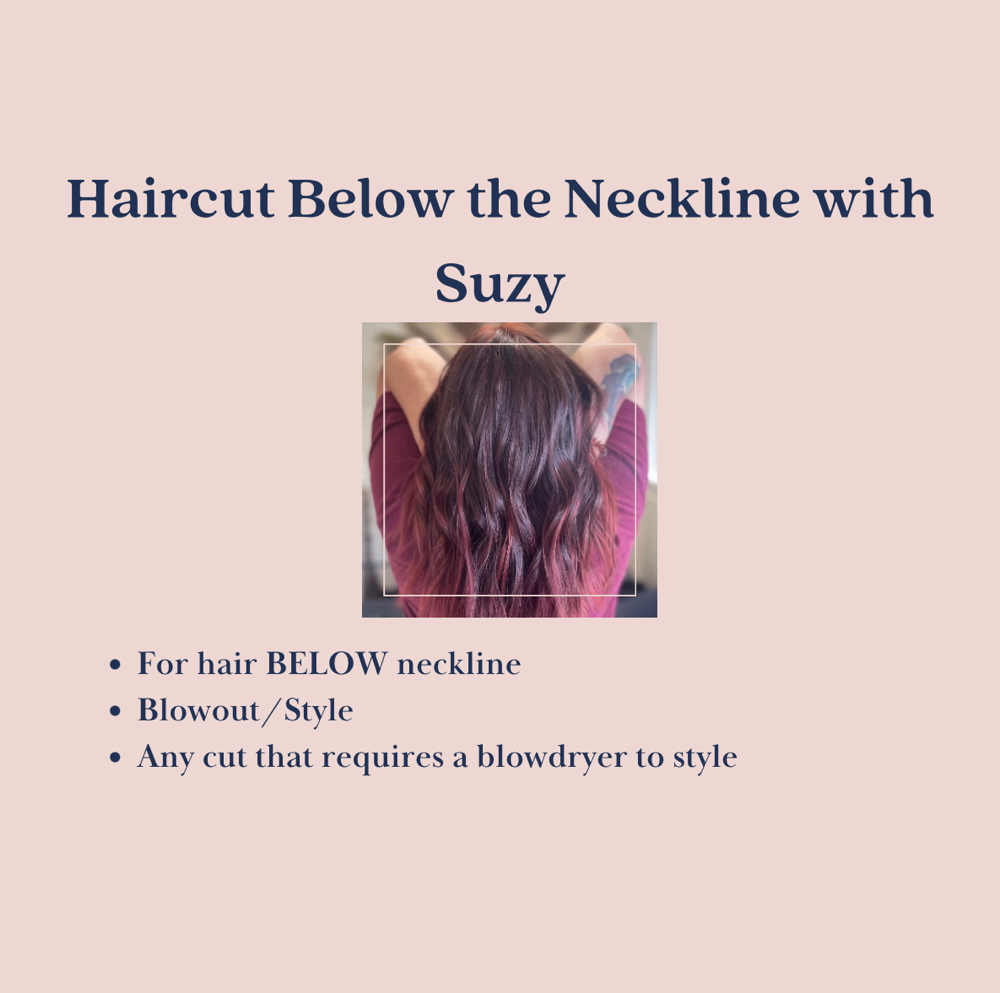 Cut Below The Neckline W/ Suzy