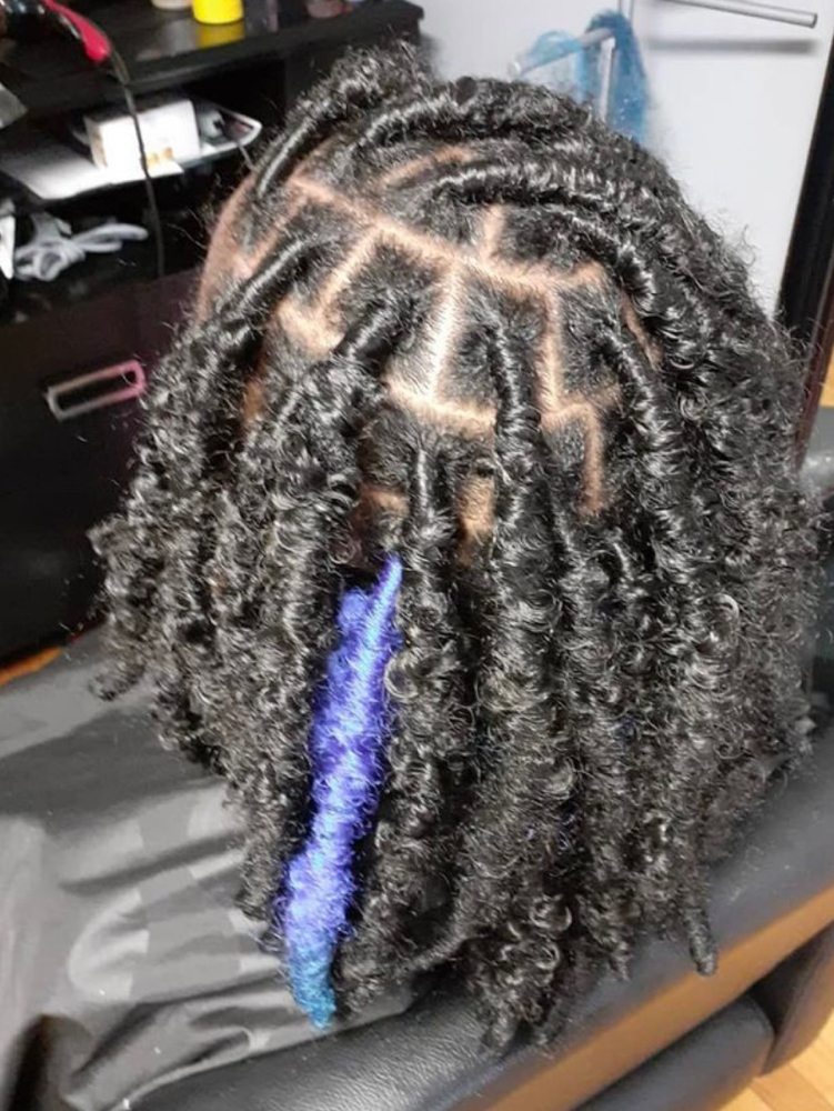 Butterfly locs (M)