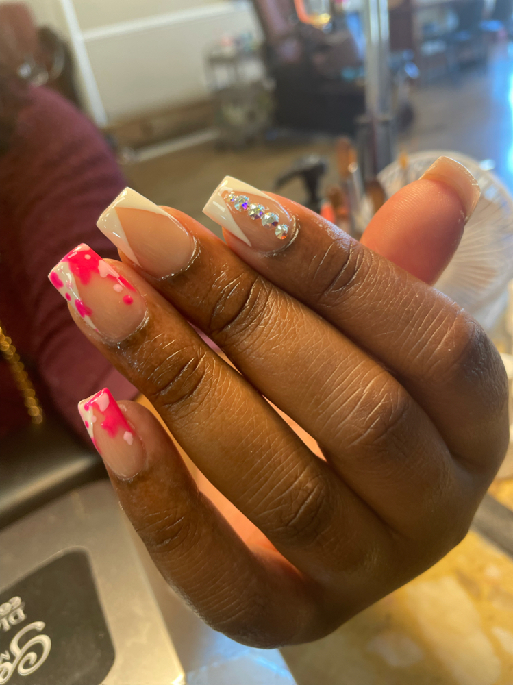 HandPainted Design 2 Or More Nails