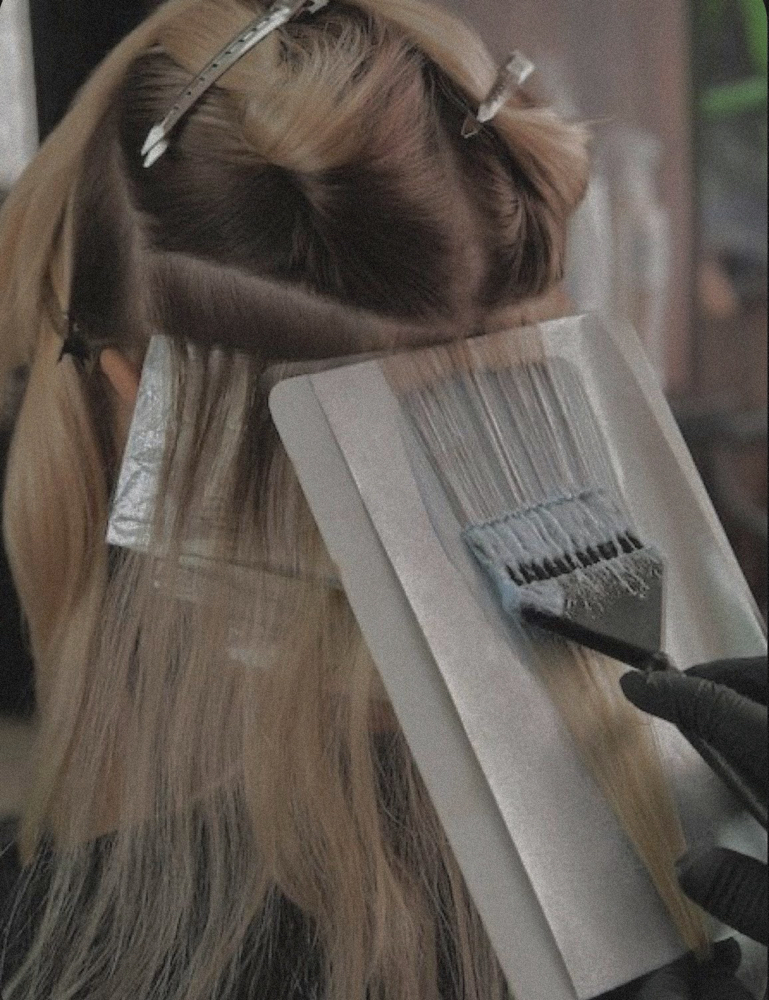 Partial Highlight with Glaze