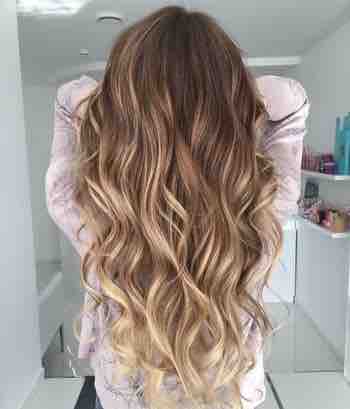 Ombre With Blow Dry