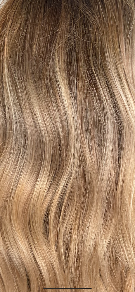 Root Re-Touch + Cut (Not Blonde)