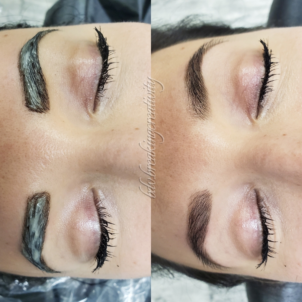 Eyebrow Tinting Or Waxing