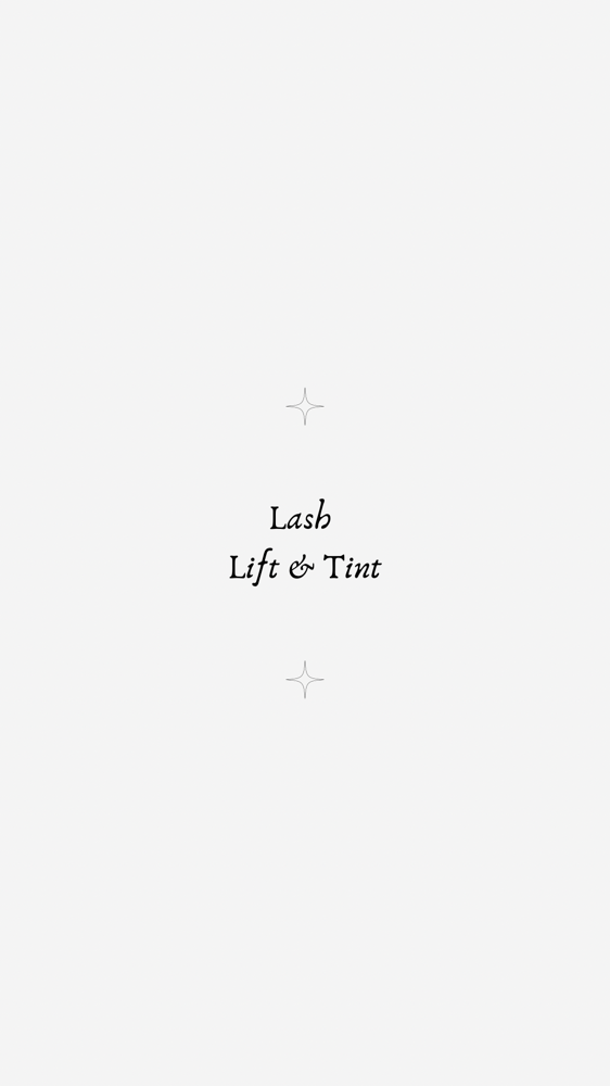 Lash Lift & Tint