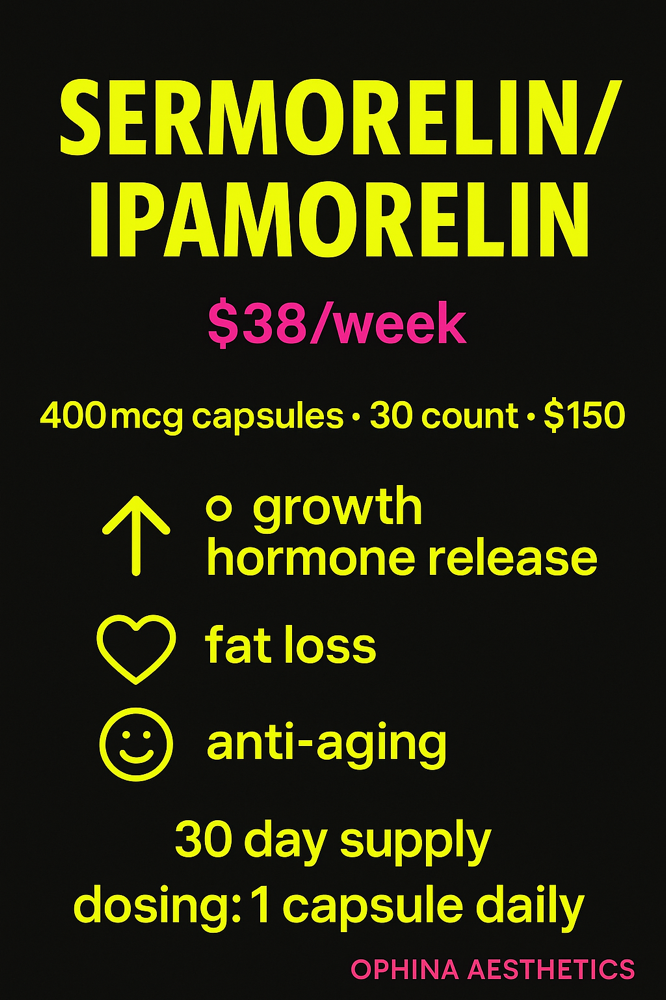 Sermorelin/Ipamorelin - Capsules