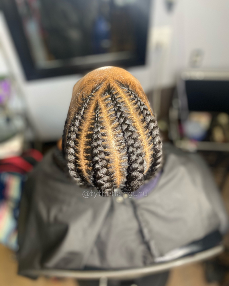 Feed In Cornrows (M,S)
