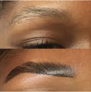 Brow Lamination and Tint