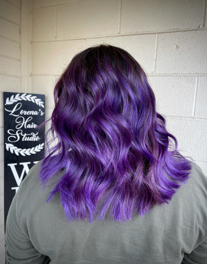 Vivid Color From Blonde