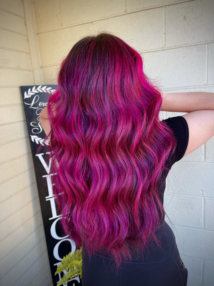Vivid Color From Dark