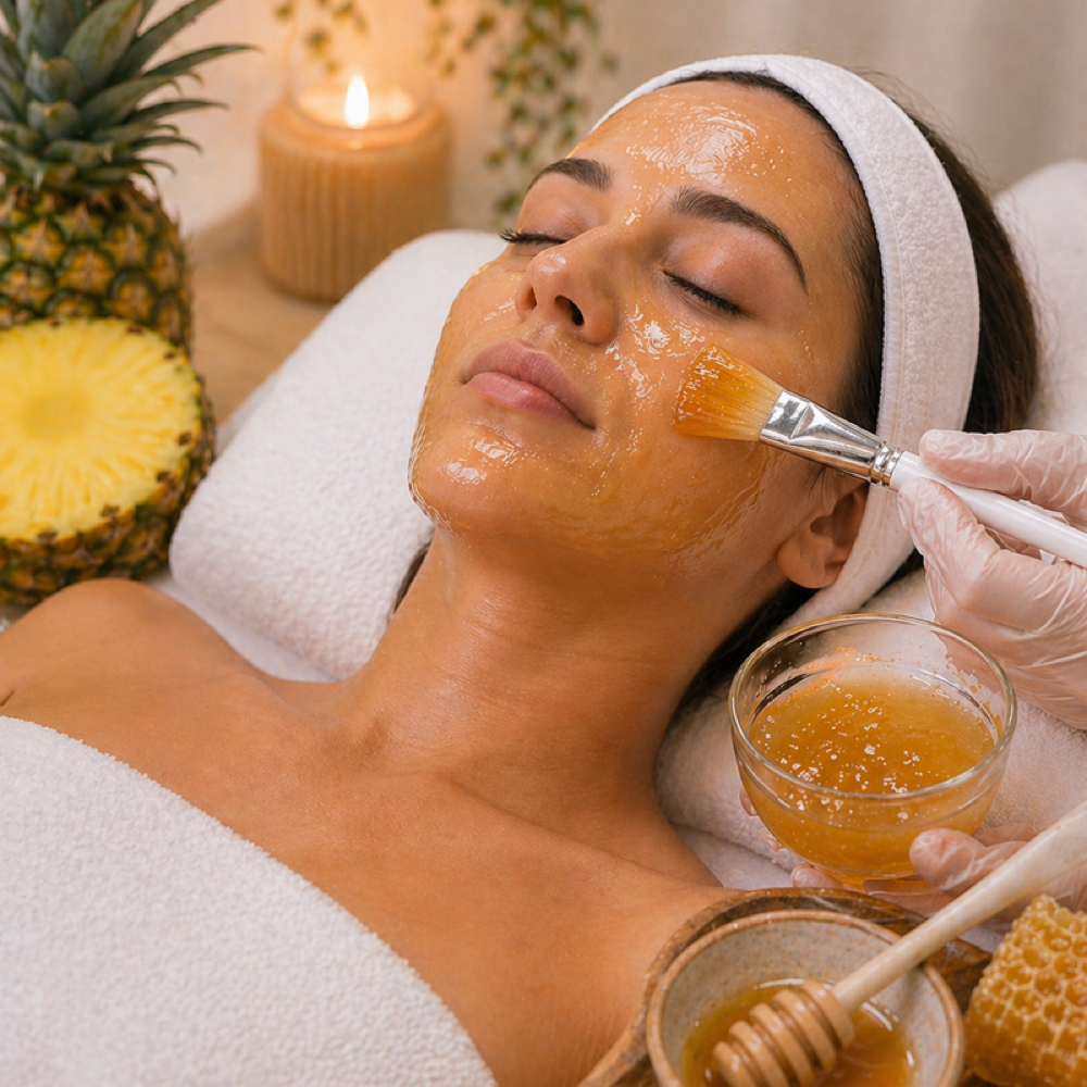 Pineapple Honey Facial at Studio Glow Esthetics By Ashten in Coshocton, OH