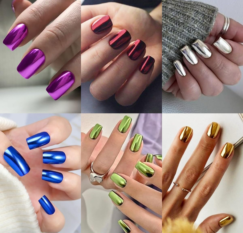 Chrome Nail Art
