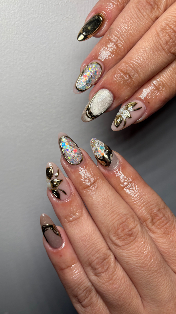 UV Gel Refill at Angamarca Nails Studio in New Haven, CT
