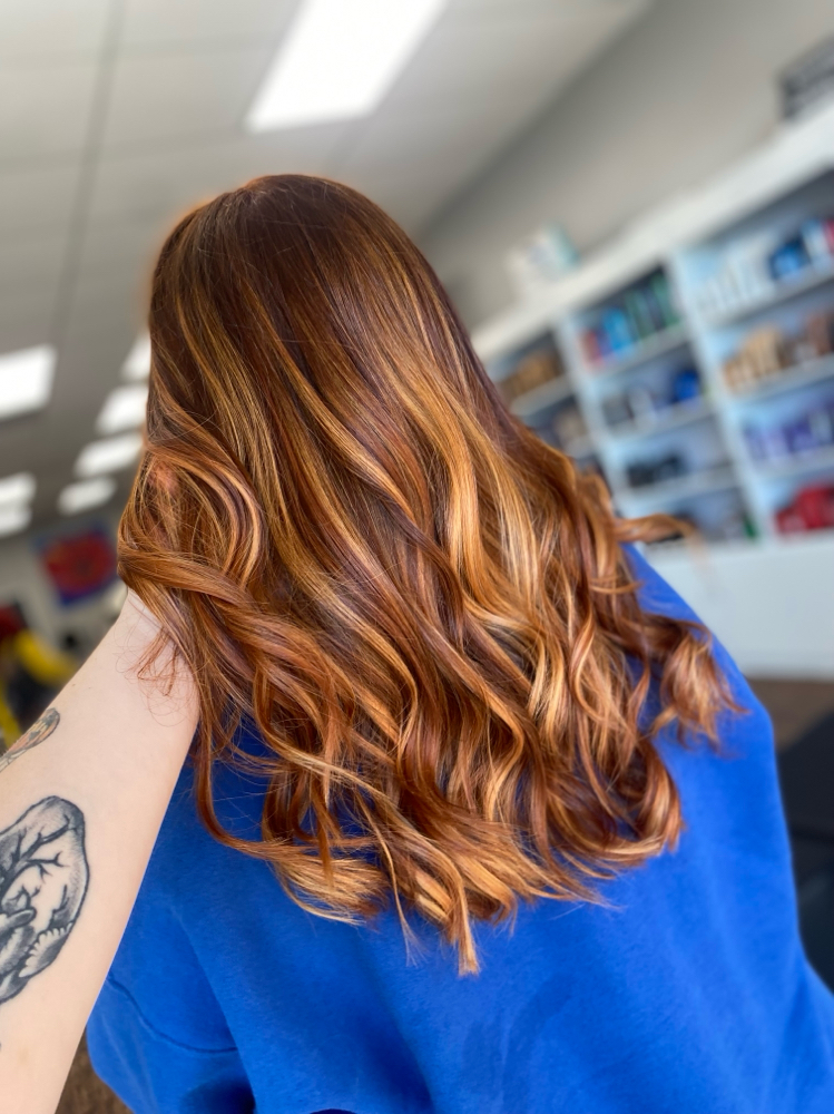Balayage And Toner