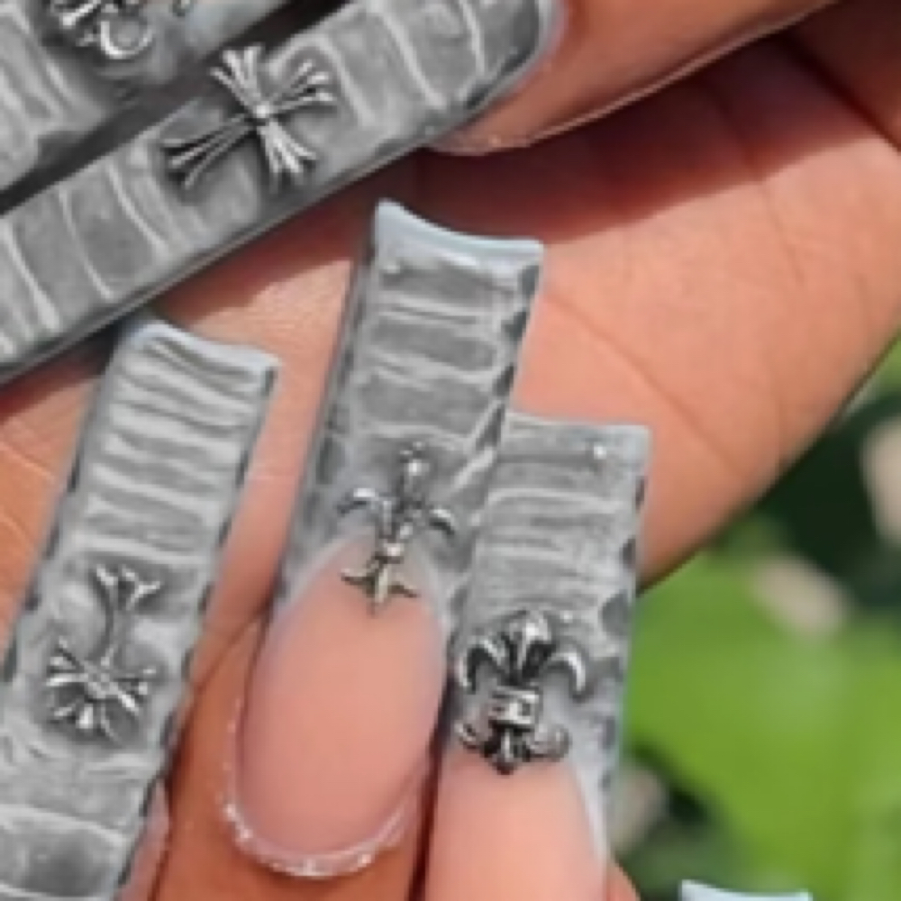 Small Charms Per Nail Add On at Belle Clichè Beauty Bar in Dorchester, MA