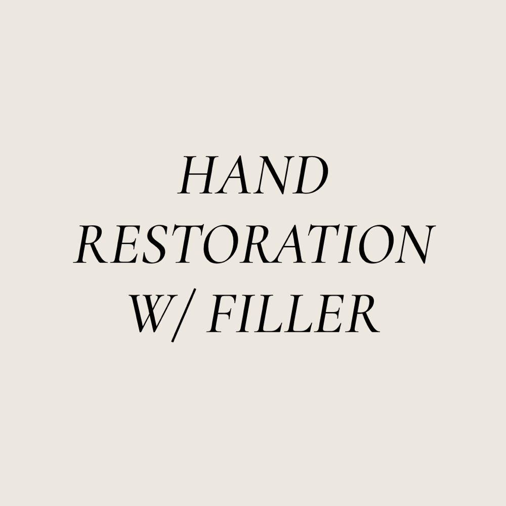 Hand Restoration With Filler