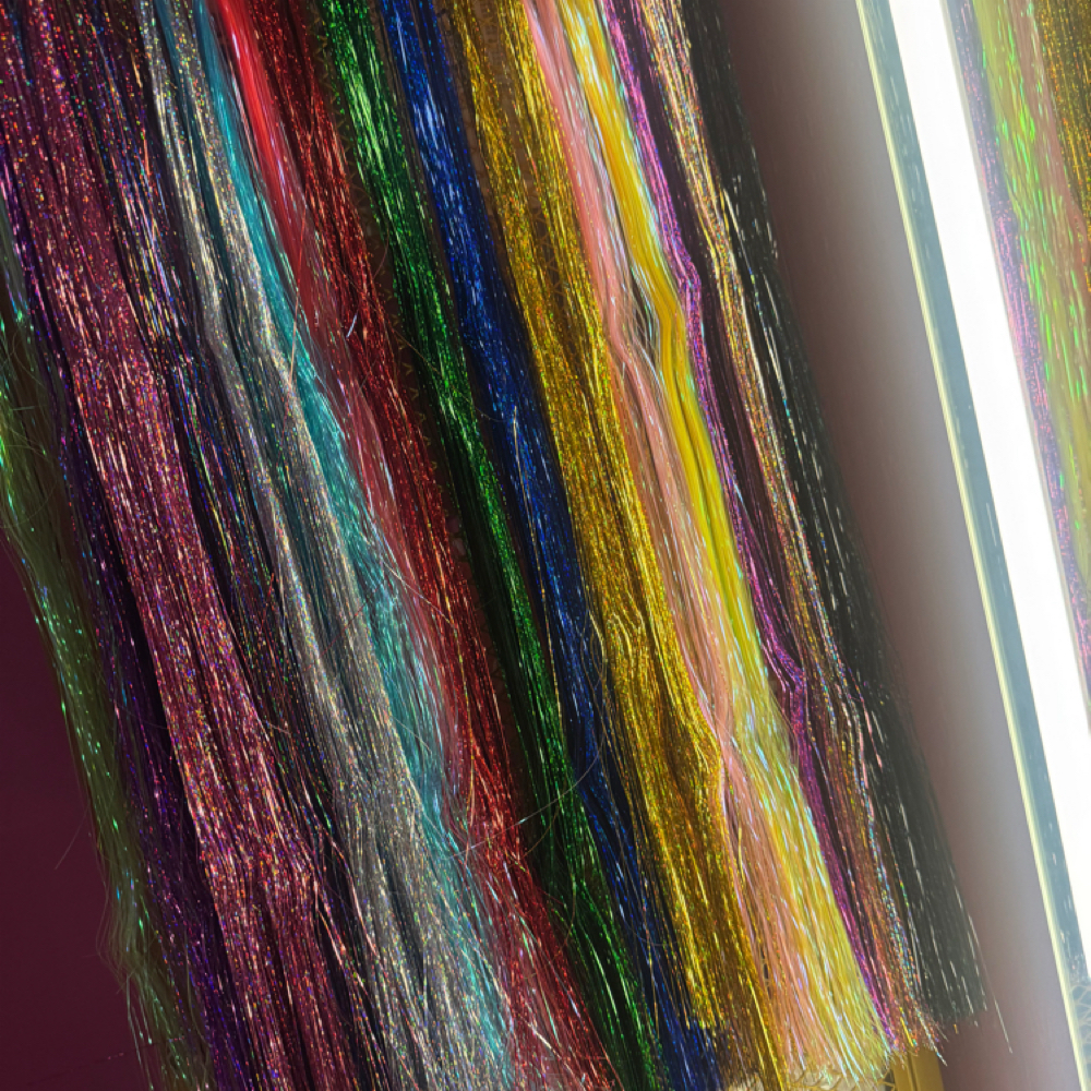 Hair Tinsel at Ashley  Alvarado in Lubbock, TX