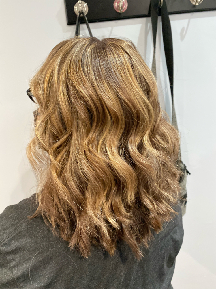 All Over Color + Partial Highlight