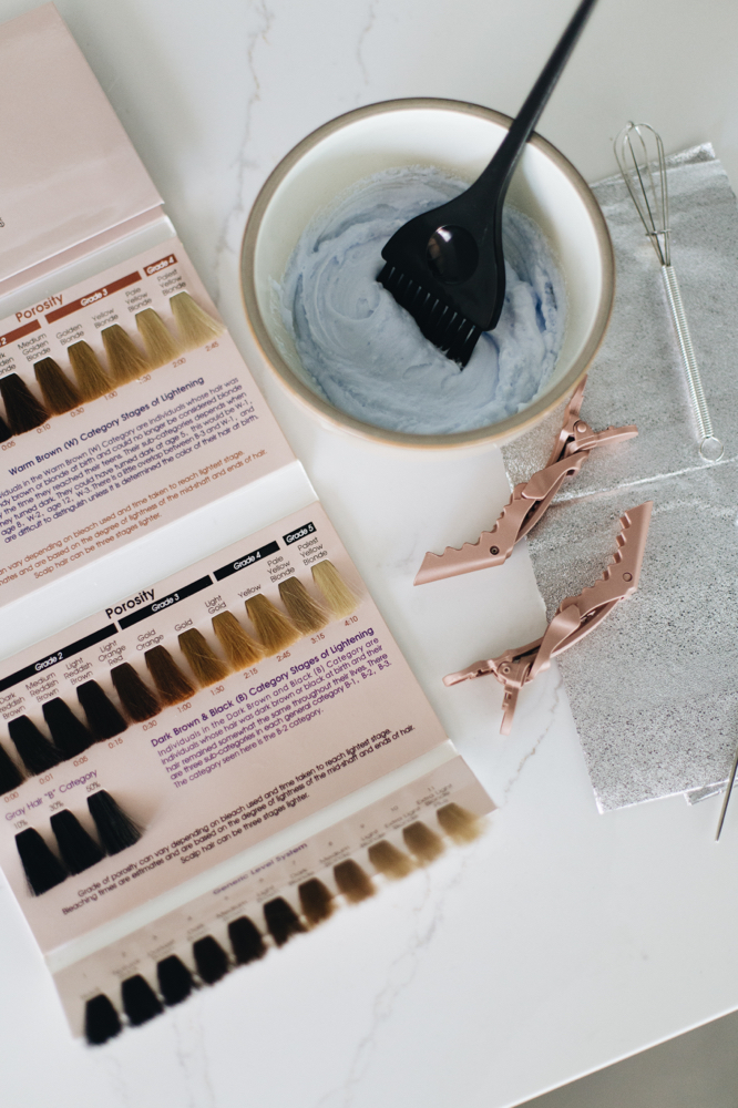 Root Touch Up With Cut