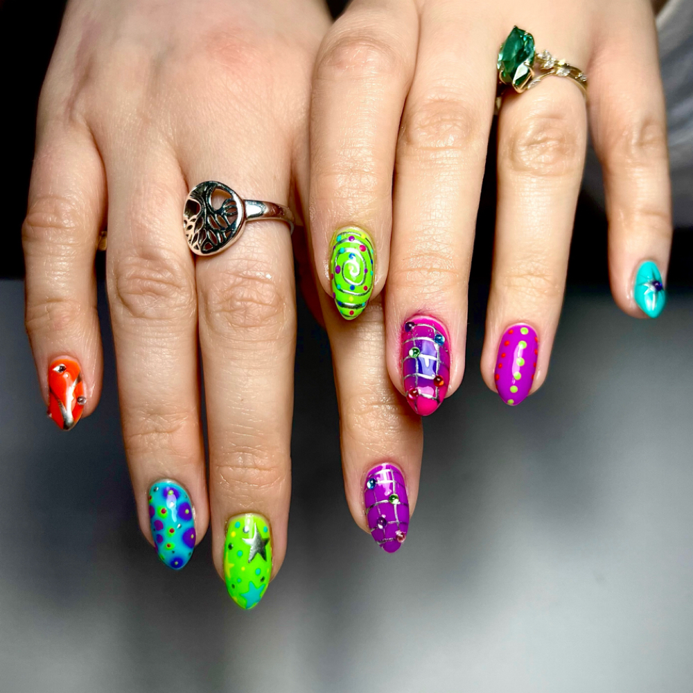 Level 5 Nail Art at Nova Noir in Dayton, OH