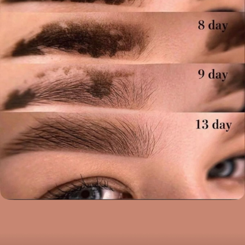 Model Ombrè brows 🌸Ages 18–35 at Ella Myer Esthetics in Pensacola, FL
