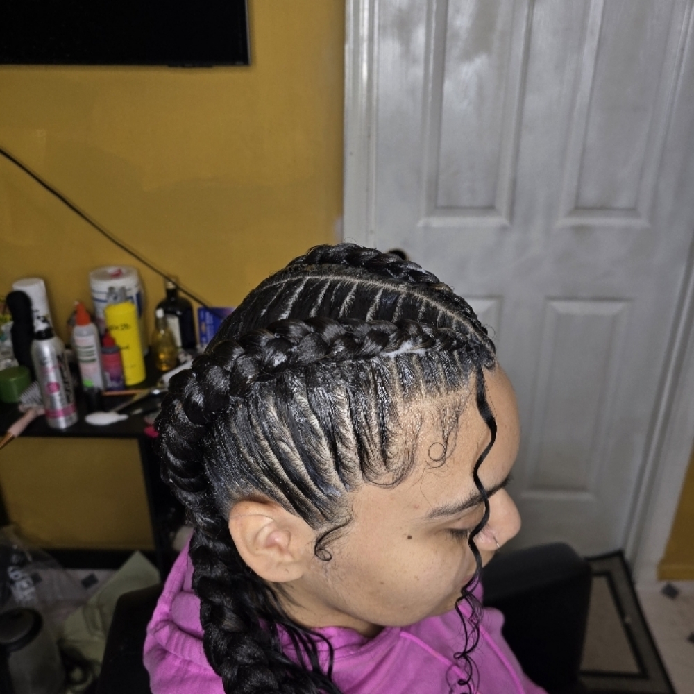 Amethyst Aura Braids at Braids By Veronica in Lanham, MD