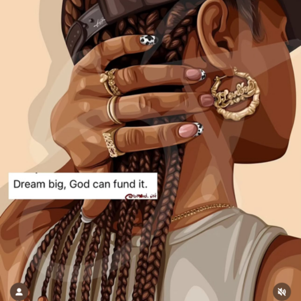 Box braid/Knotless touch up