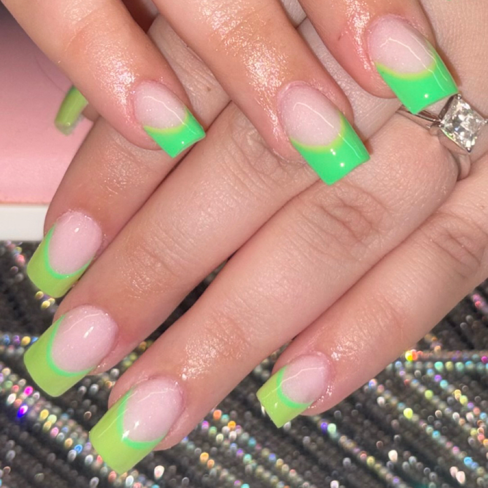 Full Set Acrylic (medium) at Set By Kyra in Terre Haute, IN