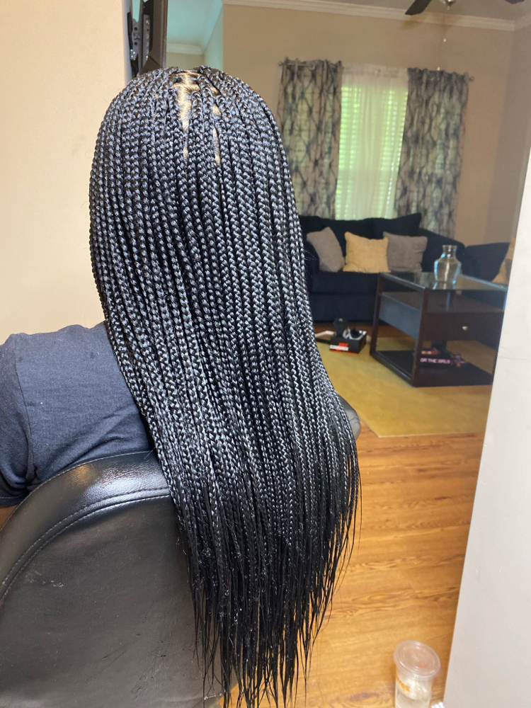 Small Knotless Braids at Hair By J. Lex in Eutawville, SC