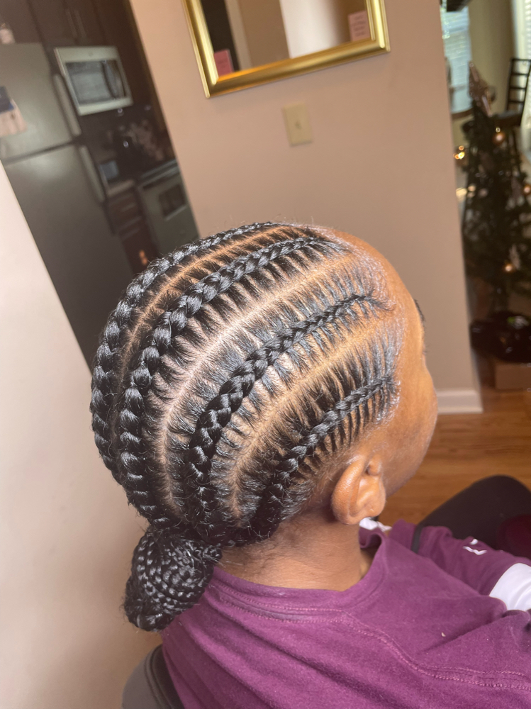3-4 Stitch Braids at Hair By J. Lex in Eutawville, SC