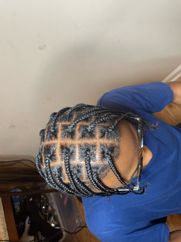 Men's Braids- Natural Hair at Hair By J. Lex in Eutawville, SC