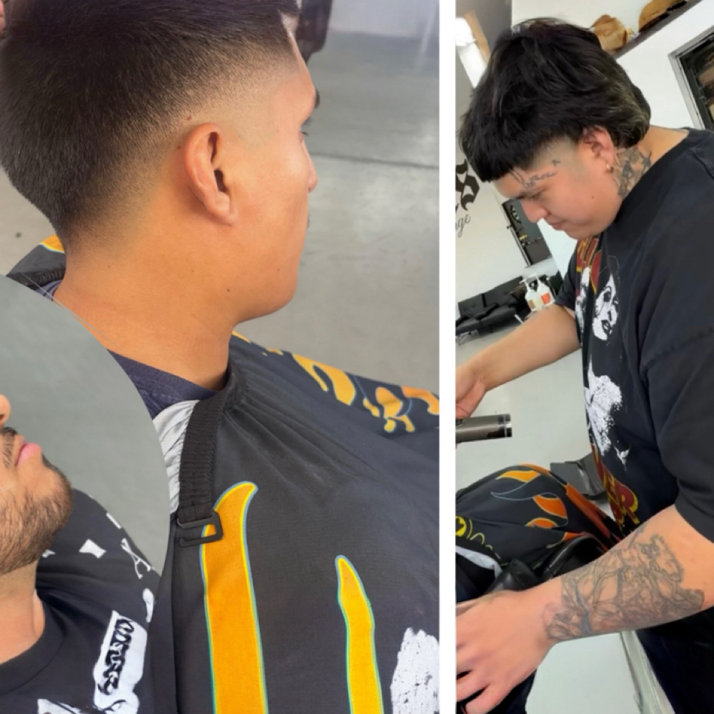 Classic Men's Haircut By Anthony at Locals Lounge Barbershop in Tucson, AZ