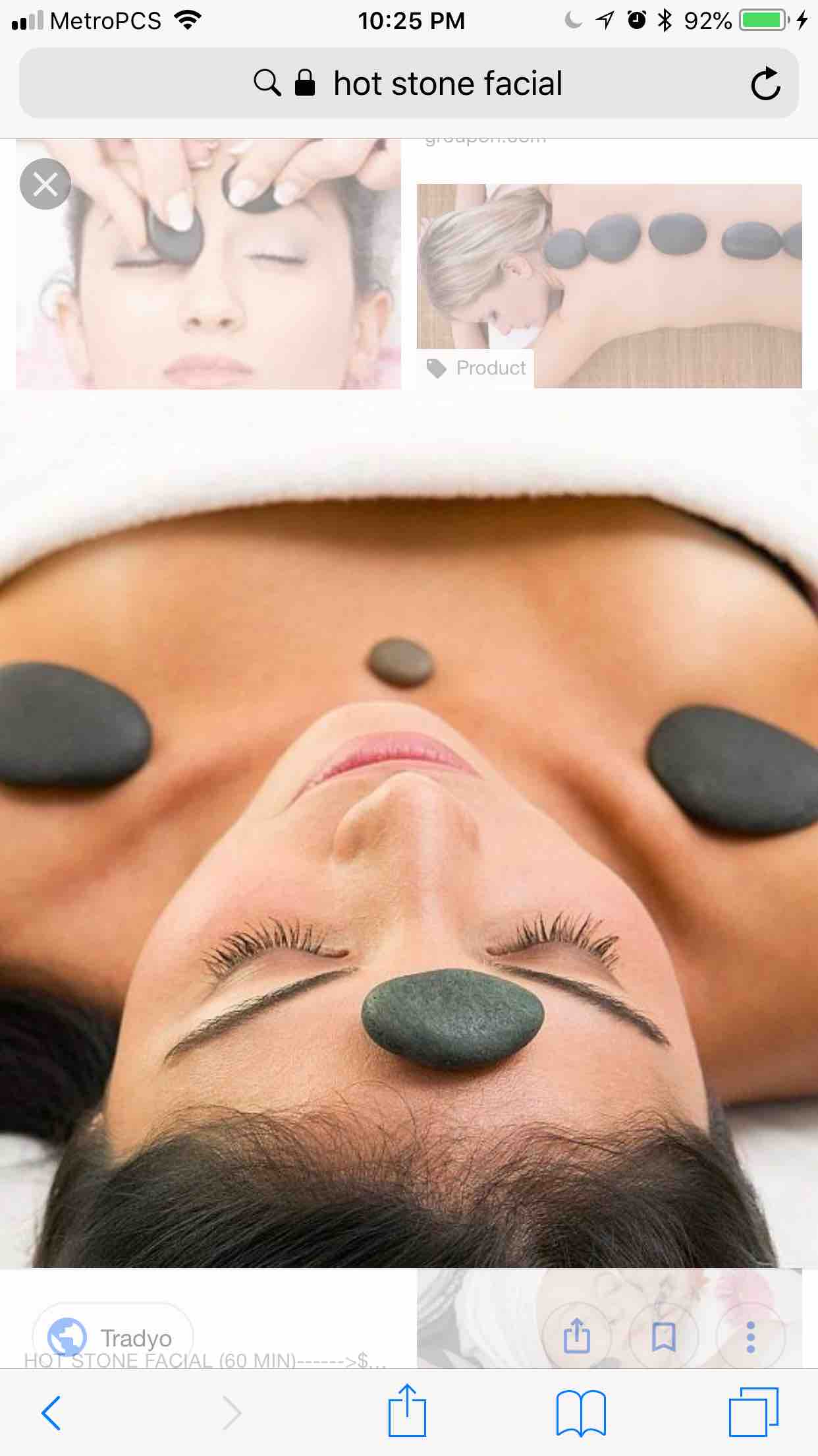 Hot Stone Facial 60min