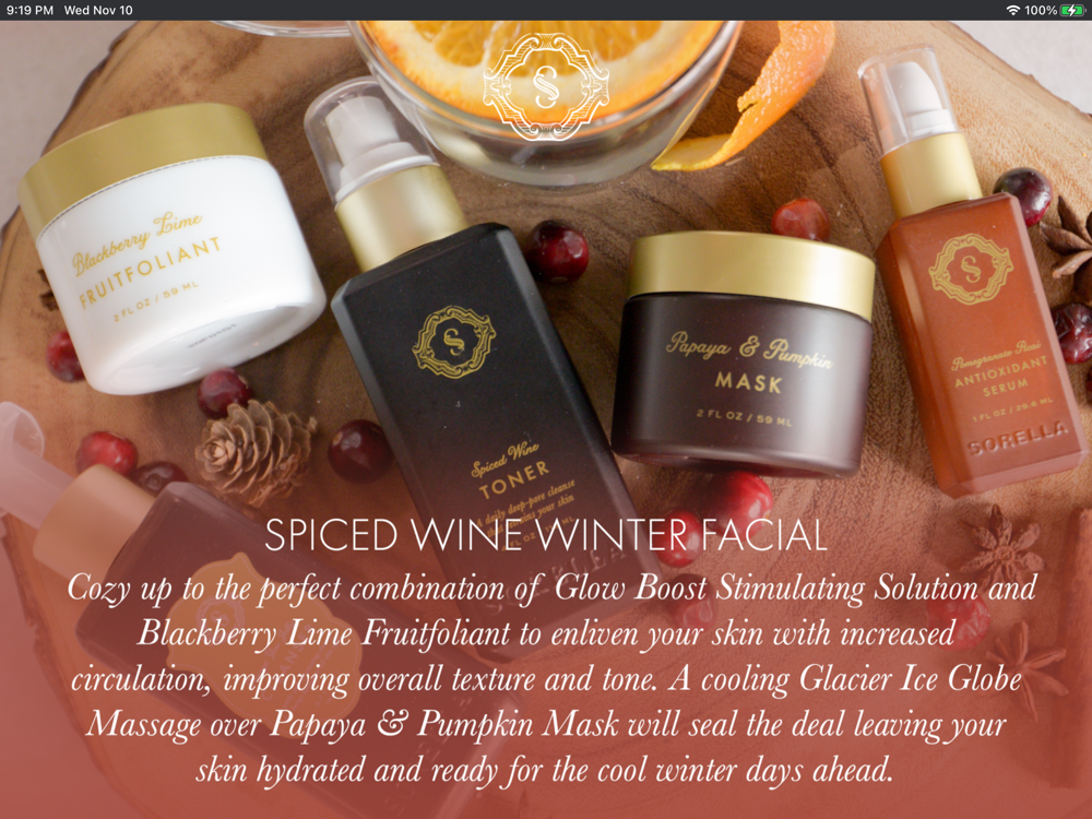 Spiced Wine Winter Facial (75min)