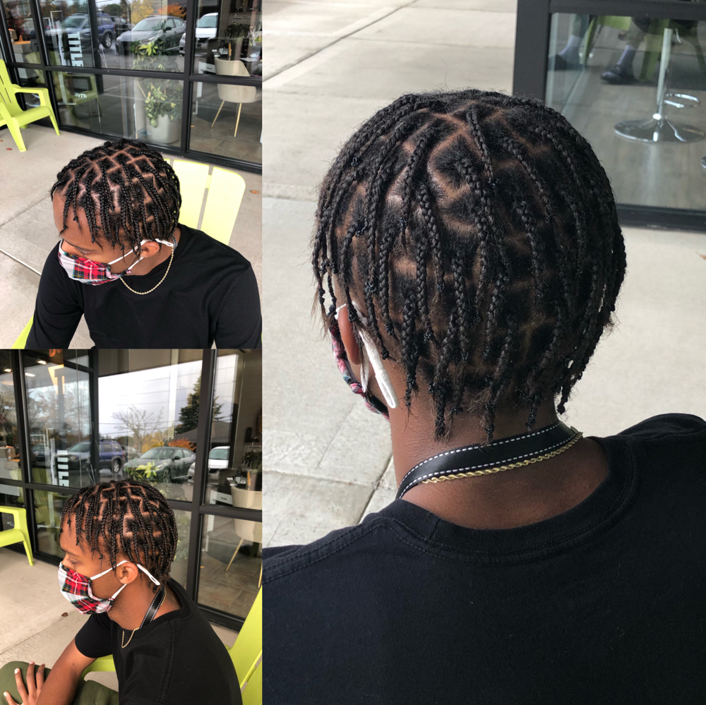 Men’s Box Braids