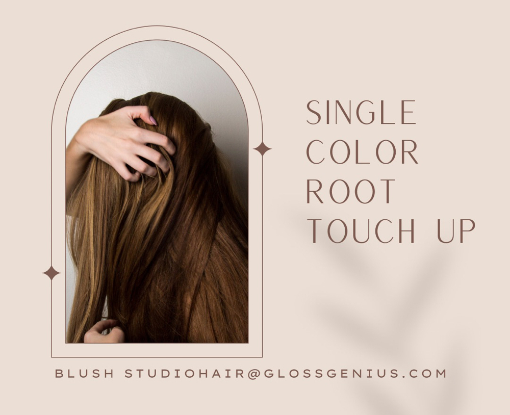 Single Color Root Touch Up